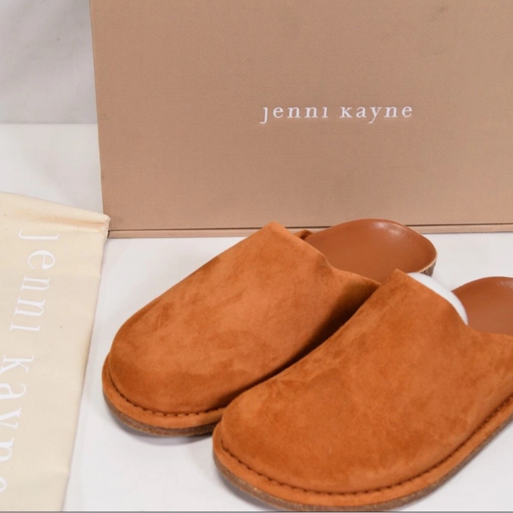 Jenni Kayne Tan Suede Mules—EUC—Discontinued— hard to find! Sz.40